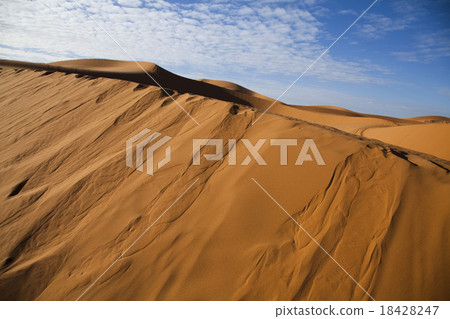 Sandscapes in the desert, colorful vibrant travel  18428247