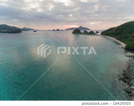 Okinawa aerial photograph Zamami Island Okinawa aerial photograph Zamami Island 18429303