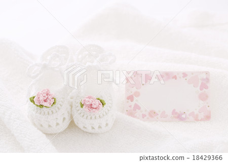 Shoes with baby gifts and bear Shoes with baby gifts and bear 18429366