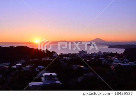 辦公室山公園的富士 18429525