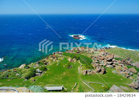 Scenic landscape of the coast of Sardinia 18429634