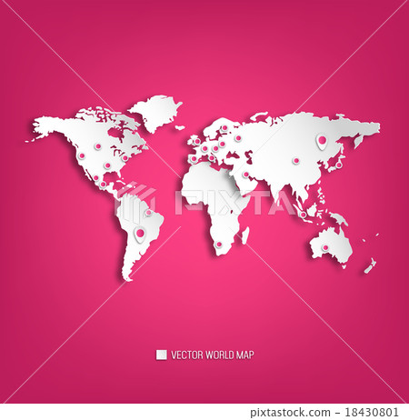 World Map 18430801