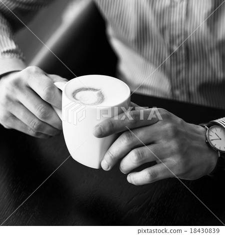 Businessman taking a break 18430839