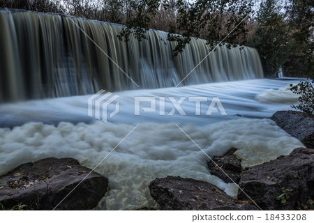 manmade waterfall 18433208