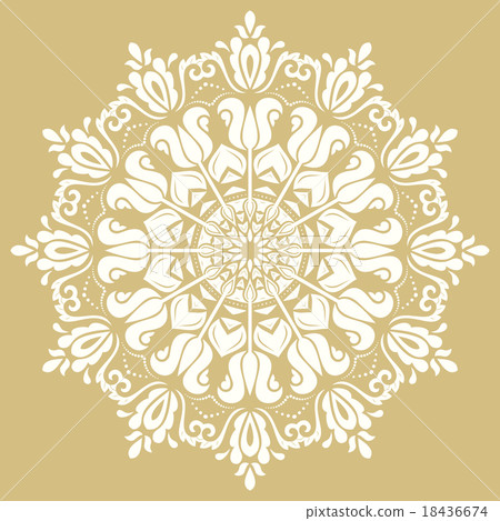 Oriental Abstract Vector Pattern Oriental Abstract Vector Pattern 18436674
