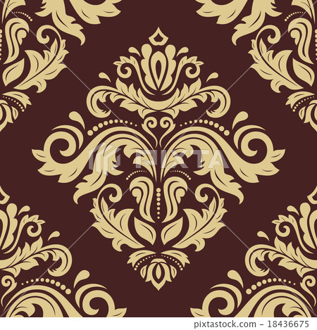 Seamless Oriental Vector Background 18436675