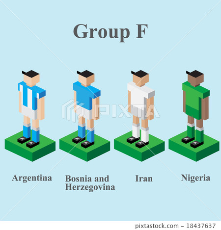 vector of football player world tournament vector of football player world tournament 18437637