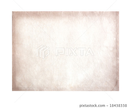 Old paper isolated on white background 18438338