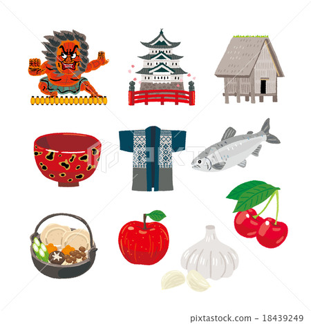 Aomori illustration Aomori illustration 18439249