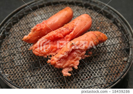 Baked cod roe 18439286