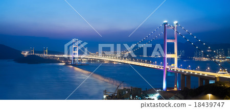 Ching Ma Bridge in Hong Kong Ching Ma Bridge in Hong Kong 18439747