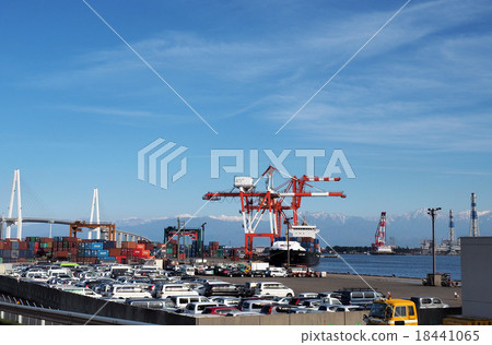 富士山富山港集裝箱碼頭1 富士山富山港集裝箱碼頭1 18441065