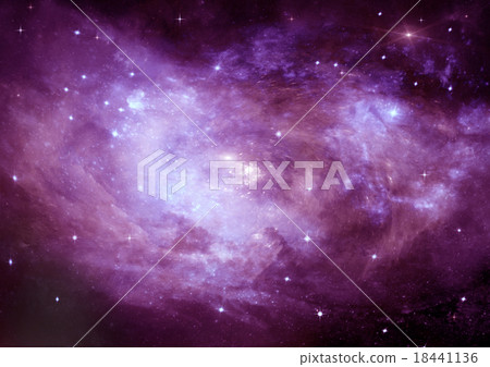 galaxy in a free space 18441136