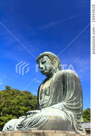The autumnal weather in Kamakura Great Buddha 18443628