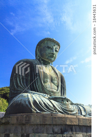 The autumnal weather in Kamakura Great Buddha 18443631
