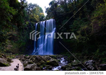 Sakura falls waterfall water Sakura falls waterfall water 18443704