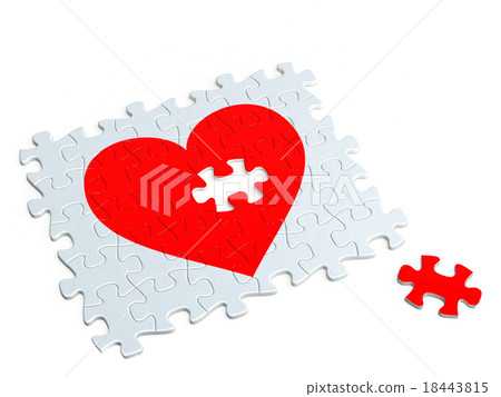Heart's Jigsaw Puzzle Heart's Jigsaw Puzzle 18443815