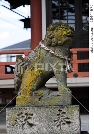 Kamo Itami Shrine's guardian dog-2 18444676