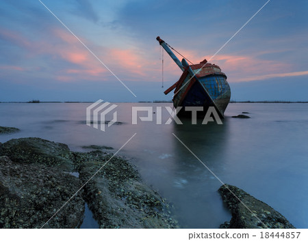 The wrecked ship , Thailand The wrecked ship , Thailand 18444857