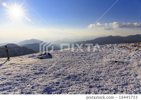 View of Tanzawa Tonodake summit peak 18445733