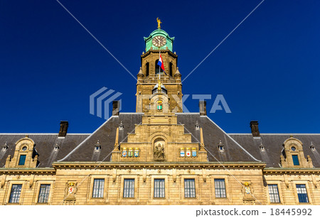 Facade of Rotterdam City Hall, Netherlands 18445992