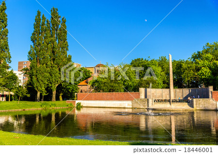 Museumpark in Rotterdam - the Netherlands Museumpark in Rotterdam - the Netherlands 18446001