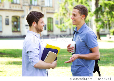 Concept for young student friends 18448751