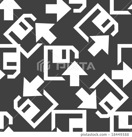 floppy disk upload web icon. flat design. Seamless floppy disk upload web icon. flat design. Seamless 18449388