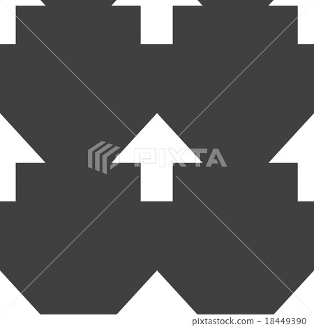 arrow web icon. flat design. Seamless pattern. arrow web icon. flat design. Seamless pattern. 18449390