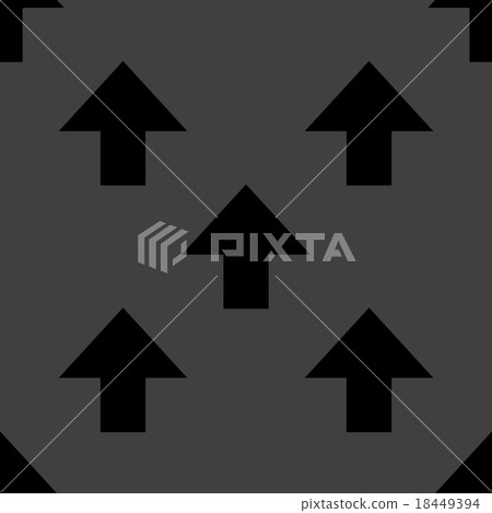 arrow web icon. flat design. Seamless pattern. arrow web icon. flat design. Seamless pattern. 18449394