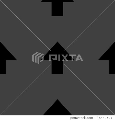 arrow web icon. flat design. Seamless pattern. arrow web icon. flat design. Seamless pattern. 18449395
