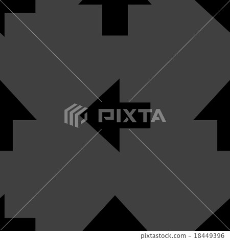 arrow web icon. flat design. Seamless pattern. 18449396
