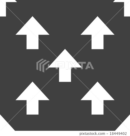 arrow web icon. flat design. Seamless pattern. arrow web icon. flat design. Seamless pattern. 18449402
