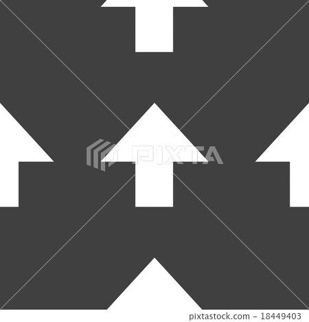 arrow web icon. flat design. Seamless pattern. arrow web icon. flat design. Seamless pattern. 18449403