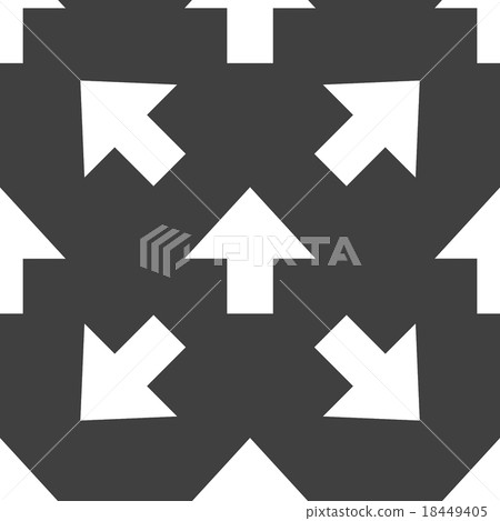 arrow web icon. flat design. Seamless pattern. arrow web icon. flat design. Seamless pattern. 18449405