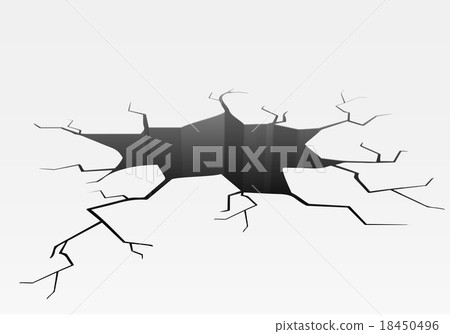 Cracked Ground 18450496