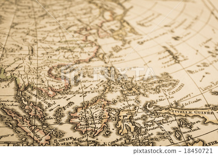 古色古香的世界地圖東南亞 古色古香的世界地圖東南亞 18450721