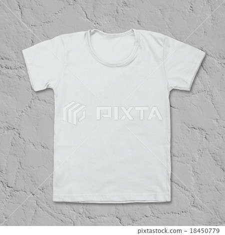 White blank t-shirt on dark stone desk White blank t-shirt on dark stone desk 18450779