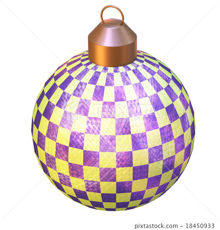 isolated shiny christmas tree ball isolated shiny christmas tree ball 18450933
