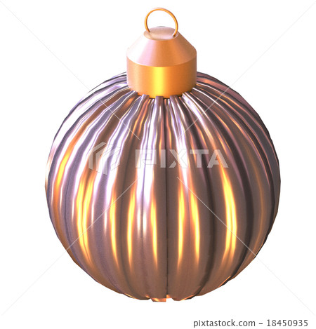 isolated shiny christmas tree ball isolated shiny christmas tree ball 18450935