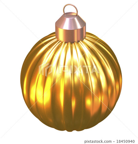 isolated shiny christmas tree ball isolated shiny christmas tree ball 18450940