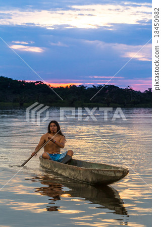 Indigenous People Cuyabeno Ecuador 18450982