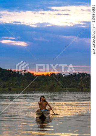 Indigenous People Cuyabeno Ecuador Indigenous People Cuyabeno Ecuador 18450983