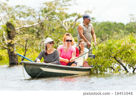 Group Of Friends Fishing Group Of Friends Fishing 18451048