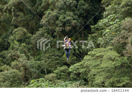 Tandem Zip Line Tandem Zip Line 18451144