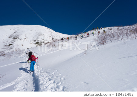 山滑雪密封起來 18451492
