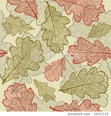 Seamless oak background 18452119