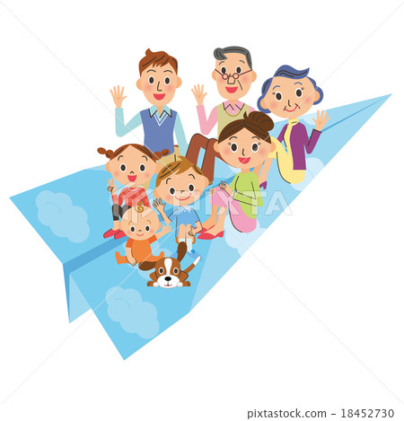 Paper Airplanes and Three Generation Families Paper Airplanes and Three Generation Families 18452730