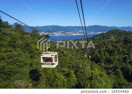 從宮島索道查看 從宮島索道查看 18454460