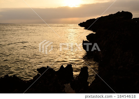 日落海岸 日落海岸 18454618
